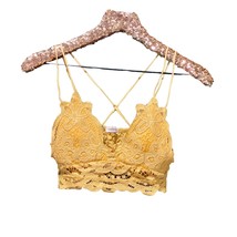 And The Why women&#39;s lace bralette Mustard - $23.00
