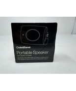 crate and barrel portable speaker - $9.66
