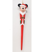 Disney Santa&#39;s World Kurt S. Adler Mickey Mouse Santa Icicle Shaped Orna... - $19.80