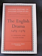 The English Drama 1485-1585 Wilson &amp; Hunter 1976 Reprint Hardcover - £8.77 GBP