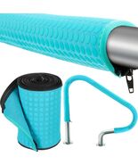 Vincreem 6ft Pool Handrail Cover Teal Neoprene Anti-Slip Zippered - $348.67 MXN