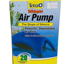 Tetra Whisper Non-UL Super Quiet Air Pump up to 20 Gallon for Fish Aquarium Tank - £15.49 GBP