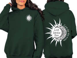 Live by the sun, love by the moon | Heavy Blend Crewneck Sweatshirt / Hoodie | S - £23.96 GBP