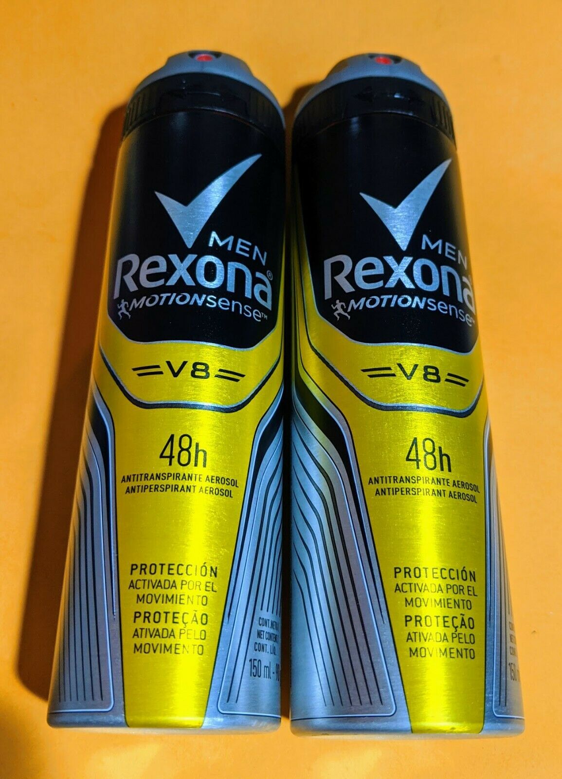 2ct REXONA Men † Motionsense Anti-Transpirant Spray 48H † 150ml/ea † MEX - $14.98