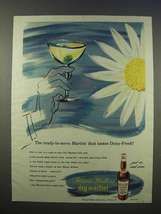 1946 Hiram Walker&#39;s Dry Martini Ad - Tastes Daisy-Fresh - £14.48 GBP