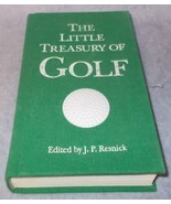 The Little Treasury of Golf Non Fiction Outdoor Sporting Book HC Resnick - $5.95