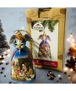 JIM SHORE Heartwood Creek Enesco 2006 Nativity Angel Hanging Christmas O... - €18,35 EUR