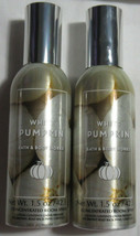 Bath &amp; Body Works Concentrated Room Spray WHITE PUMPKIN Lot Set of 2 fal... - $24.27