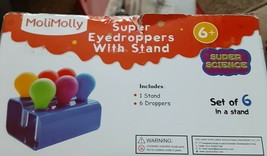 MoliMolly Super Eyedroppers With Stand Set of 6 - $6.93