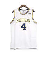 Chris Webber #4 Michigan Wolves Classic Throwback Vintage Jersey - $53.99