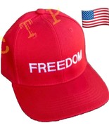 Charlie Kirk &quot;True Patriot&quot; FREEDOM Embroidered Baseball Cap Turning Poi... - $26.31 CAD