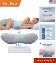 Ergonomic Butterfly-Shaped Lumbar Pillow - Memory Foam with Two Firmness... - $42.00