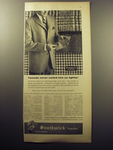 1957 Southwick Superflex Sports Coats Ad - Tweeds never suited him so lightly - £14.54 GBP