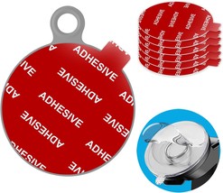 Very High Bond Sticky Adhesive 6 Pack Dashboard Pad Mounting Disk Adhesive Repla - £17.76 GBP