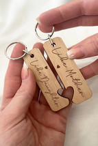 Light French Beige Like Mother Like Daughter Wooden Pendent with Self-as... - $114.73 MXN
