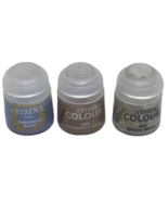 Citadel Colour Paint DRY Chronus Blue Sylvaneth Bark Wrack White Lot 3 M... - €18,93 EUR