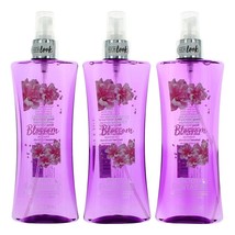 Japanese Cherry Blossom by Body Fantasies, 3 Pack 8 oz Fragrance Body Spray for - £35.31 GBP