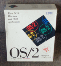 OS/2 OS2 Version 2.1 Vintage IBM PC Operating System Computer Software C... - £47.17 GBP