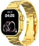 Watch Ultra Gold Series 9 Smart Watch Men GPS NFC IP67 Smartwatch - $78.00