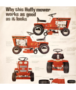 1971 Huffy Caprice Lawn Mower Advertisement Agriculture Rider Garden Car... - €26,05 EUR