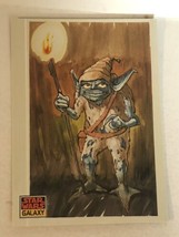 Star Wars Galaxy Trading Card  #32 Design Of Star Wars Yoda - $2.48