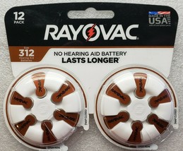Rayovac Hearing Aid Batteries Size 312 for Advanced Hearing Aid Devices ... - £8.55 GBP