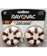 Rayovac Hearing Aid Batteries Size 312 for Advanced Hearing Aid Devices ... - £8.69 GBP
