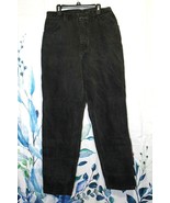 Vintage Gitano Black Denim Mom Jeans Size 14 Average Straight Leg High R... - £31.07 GBP