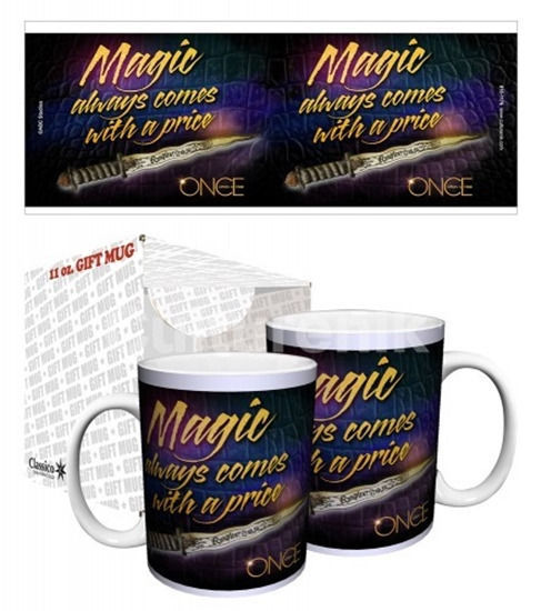 Once Upon A Time Magic Comes With A Price 11 oz Ceramic Coffee Mug NEW B... - $6.89