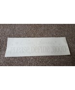 Dear Santa please define good vinyl wall decal. 7.5 x 23. Grey lettering - $10.86 CAD
