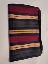 Fabric Womens Wallet Purse Allegro Pacific Striped Multi Color  - $14.40