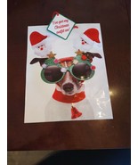 Medium Sized Christmas Bag With Dog - $16.25 CAD