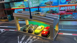 1 64 Scale Mini Overpass and car park Diorama Display Compatible with Ho... - £43.86 GBP