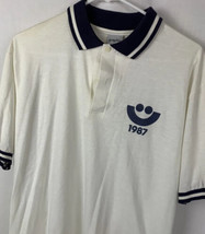 Vintage Summerfest Shirt 1987 Milwaukee Polo Shirt Promo XL USA 80s 90s - £23.97 GBP