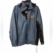 Vintage Cheneral FIND YOUR PARK embroidered windbreaker jacket size M USA - £47.21 GBP