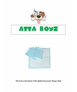 300ct 23x36 Atta Boyz Econo Quilt Xtra Absorb Puppy Training Piddle Pads... - £65.68 GBP