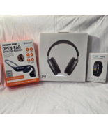 BUNDLE (Black P9 Pro Wireless Headphones+SoundLogic Headset+Black Smart ... - $1,099.57 MXN