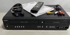 Sanyo FWZV475F HDMI DVD Recorder VCR Combo w Remote 2016 Professionally ... - $149.12
