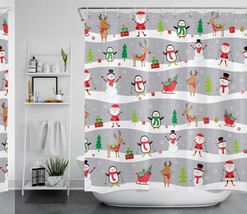 Kids Shower Curtain with Hooks Set, 72x72 Inches - $1,077.64 MXN