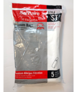 5 Vacuum Bags Sanitaire ST Premium Synthetic Vacuum Bags, 63213B *New Se... - $225.52 MXN