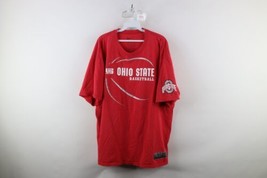 Vtg Nike Mens 2XL Faded Lebron James Ohio State University Basketball T-Shirt - £33.28 GBP