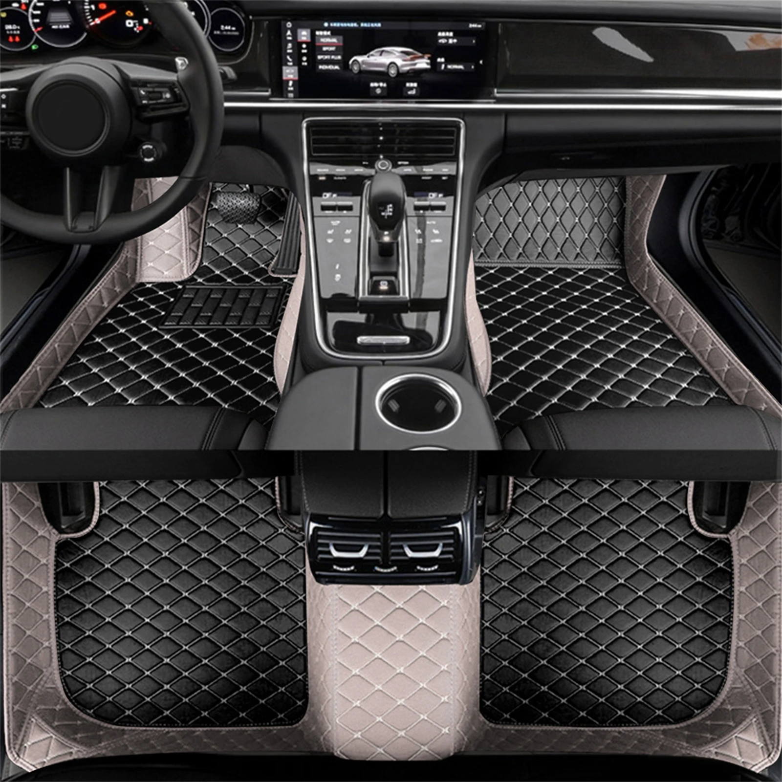 Custom Car Floor Mat for Audi A5 8T3 2 Doors 2007-2017 F53 A5 Sportback ... - £67.72 GBP