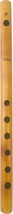 Bamboo Bansuri Flute For Beginners B Key Tune Scale 7 Holes Fipple Woodwind - $30.94