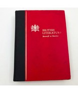 British Literature Beowulf to Sheridan By Hazelton Spencer 1963 Second E... - $20.81 CAD