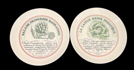 Vintage Toscani Vinaigrette Salad Plates Set of 6 Vintage 7.5" Japan with Box image 4