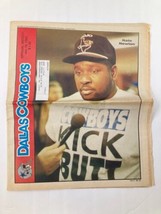 Dallas Cowboys Weekly Newspaper January 18 1992 Vol 17 #32 Nate Newton - $13.25