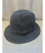 Pendleton Wool Fedora Hat 100% Pure Virgin Men’s Herringbone Band Size L... - $25.74