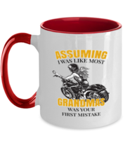 Grandma Mugs Grandma - Your First Mistake Red-2T-Mug - $17.95