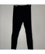 Sleek Black Full-Length Leggings L (11-13) - $6.86