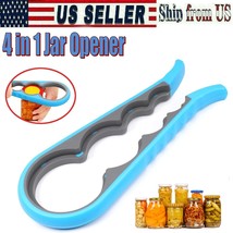 Jar Bottle Opener Silicone Multifunctional Kitchen Tools Choose From 4-In-1 - $12.34